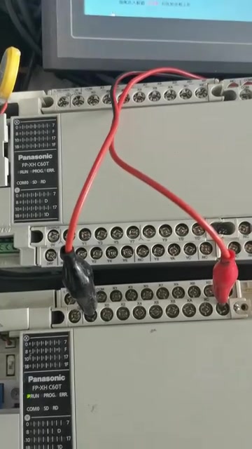 松下FP-XH+昆仑通态触摸屏程序解密